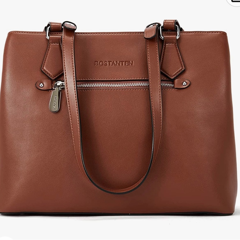 Bostanten Women Leather Shoulder Handbag (med) like new condition